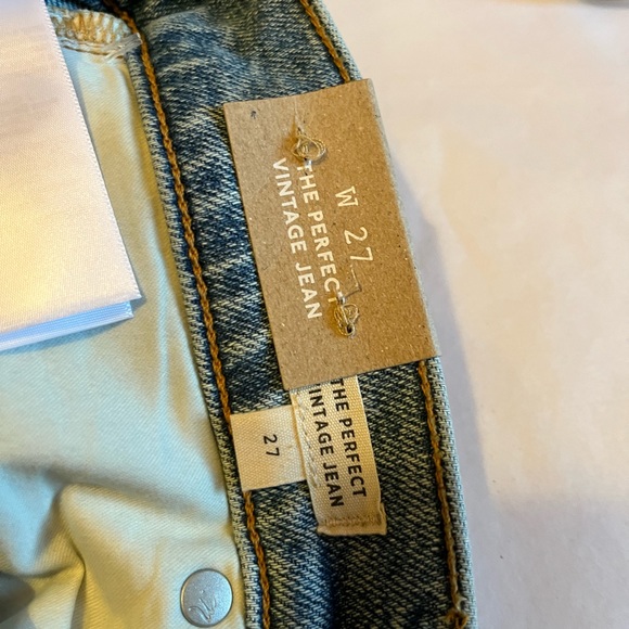 NWT Madewell The Perfect Vintage jeans size 27 - Picture 4 of 9
